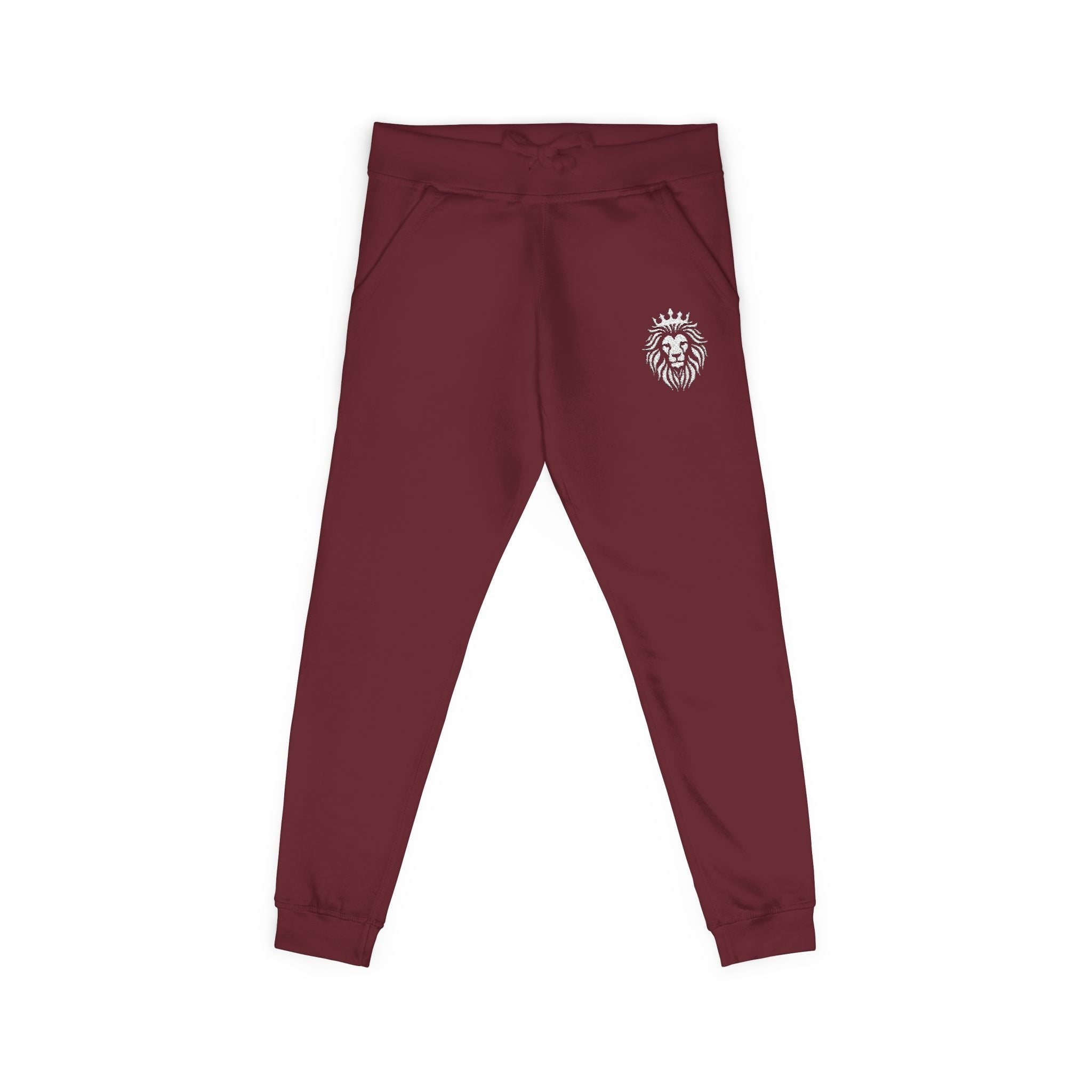 R.O.Y.A.L. Lion Crest Joggers – Remnant of Yahuah Apparel