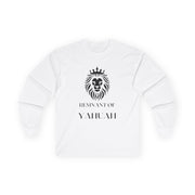 R.O.Y.A.L. Lion Crest Long Sleeve Tee – Remnant of Yahuah Apparel