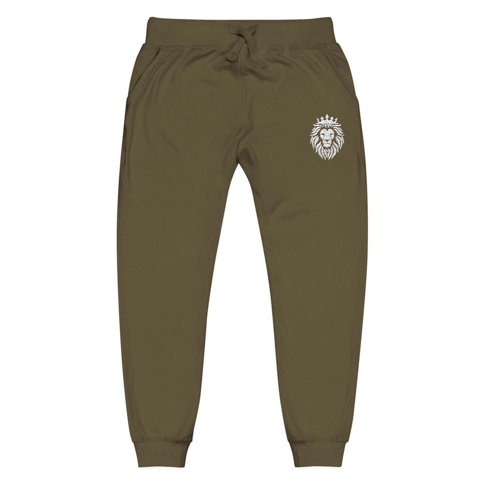 R.O.Y.A.L. Lion Crest Joggers – Remnant of Yahuah Apparel