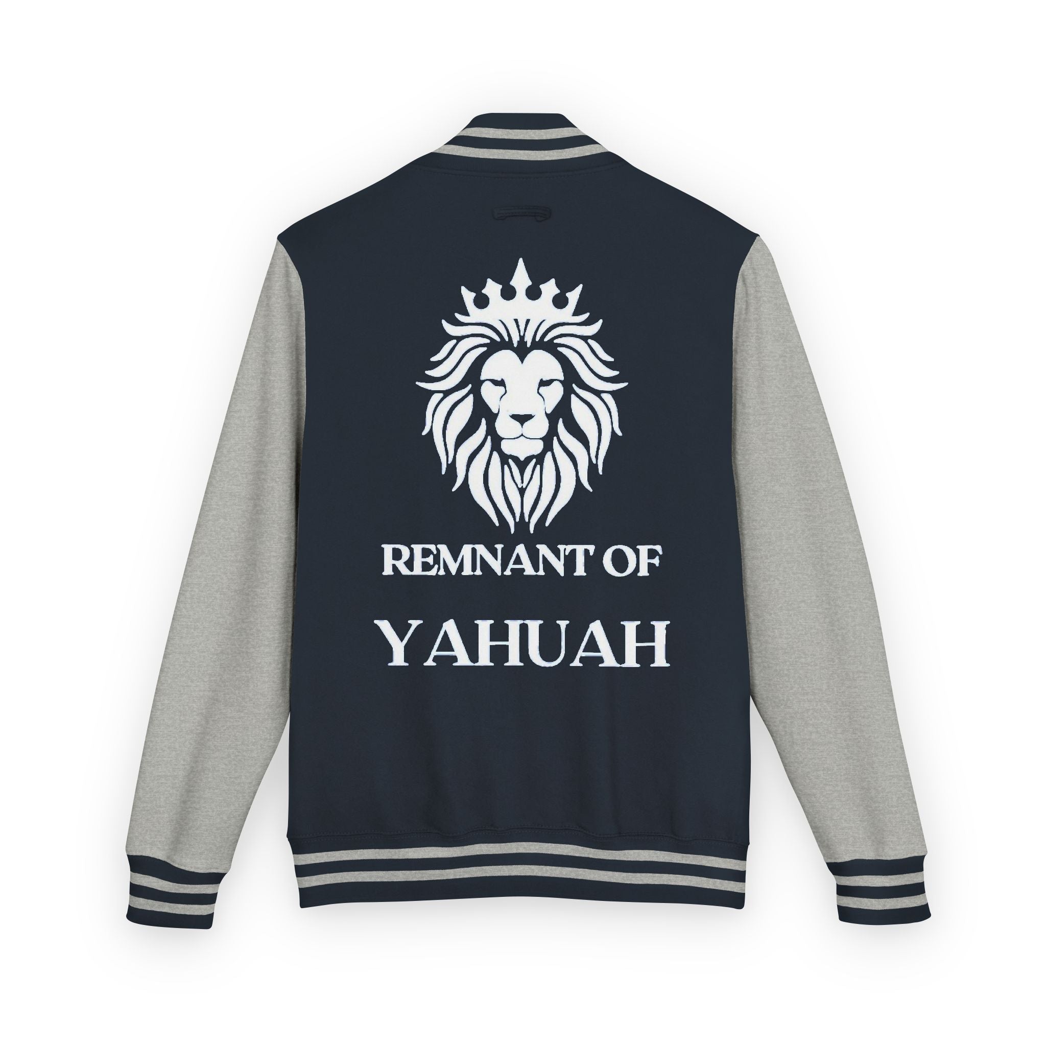 R.O.Y.A.L. Lion Crest Varsity Jacket – Remnant of Yahuah Apparel
