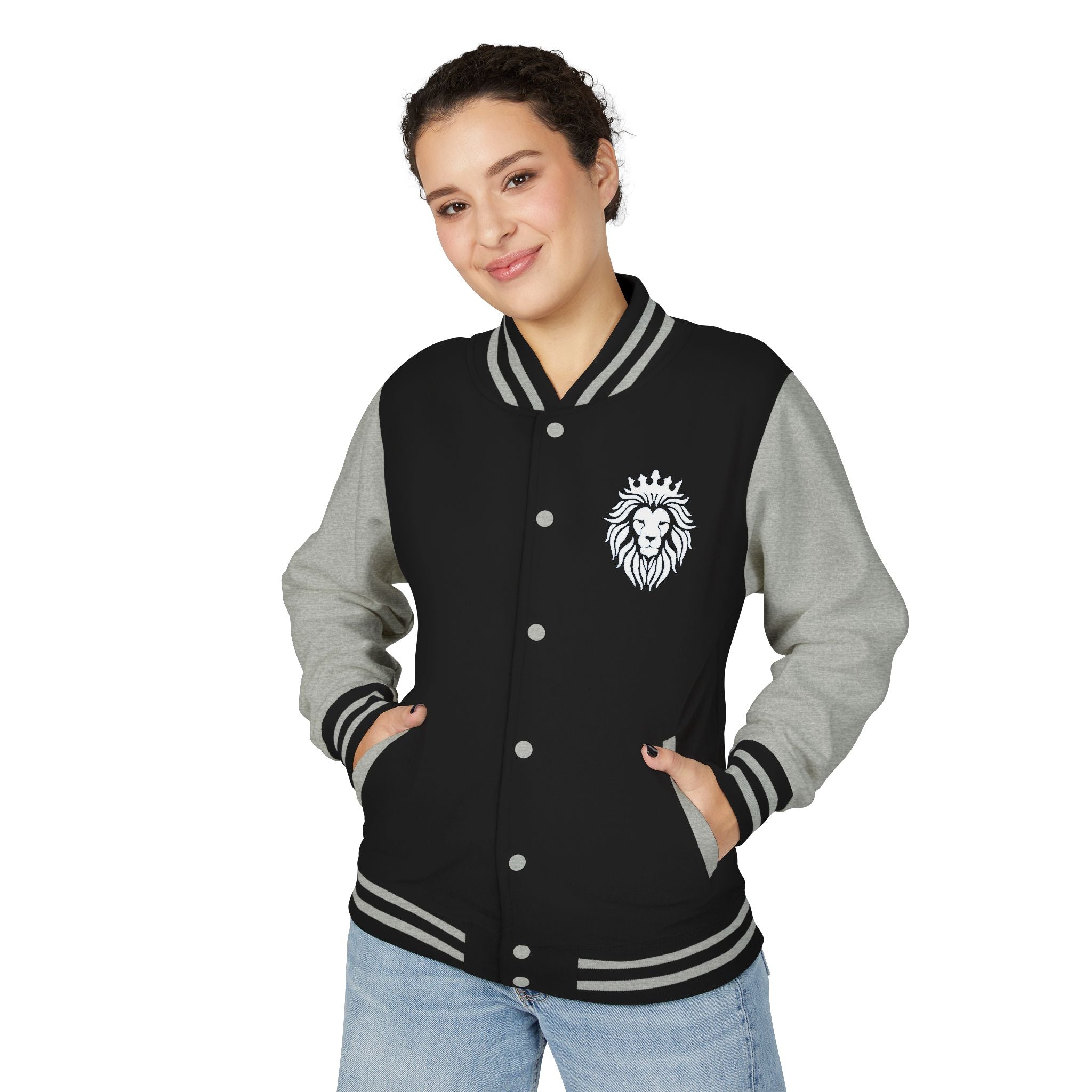 R.O.Y.A.L. Lion Crest Varsity Jacket – Remnant of Yahuah Apparel
