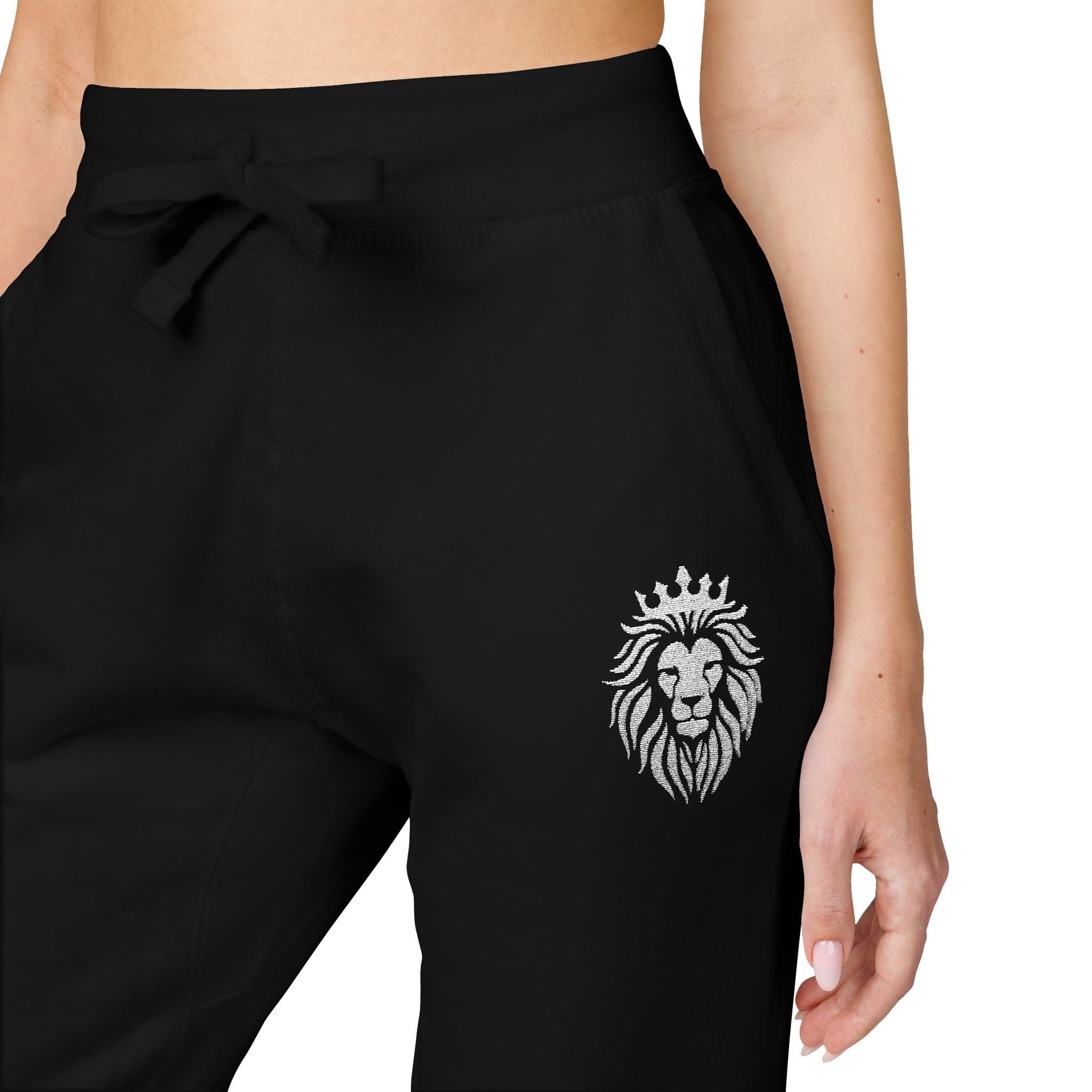 R.O.Y.A.L. Lion Crest Joggers – Remnant of Yahuah Apparel