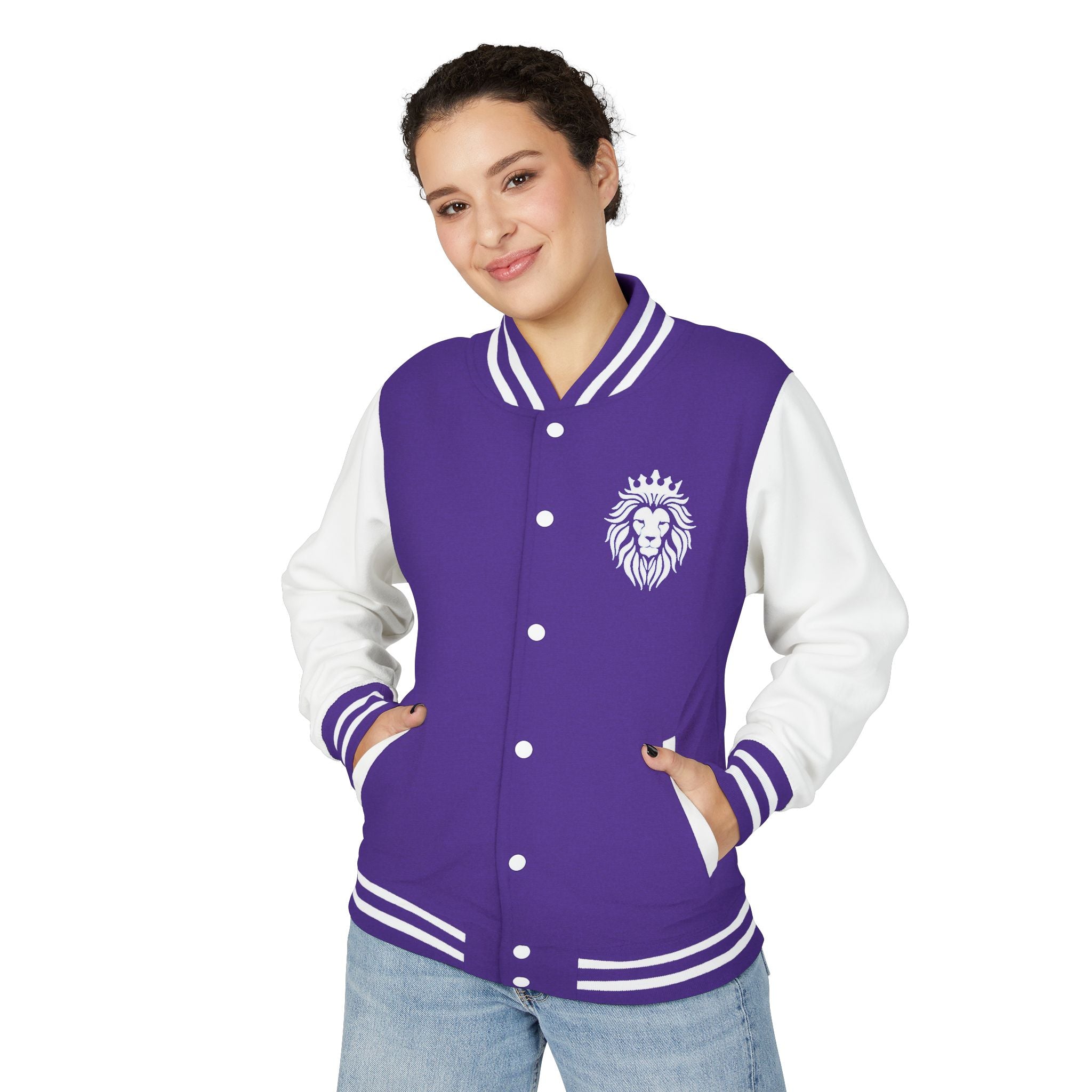 R.O.Y.A.L. Lion Crest Varsity Jacket – Remnant of Yahuah Apparel