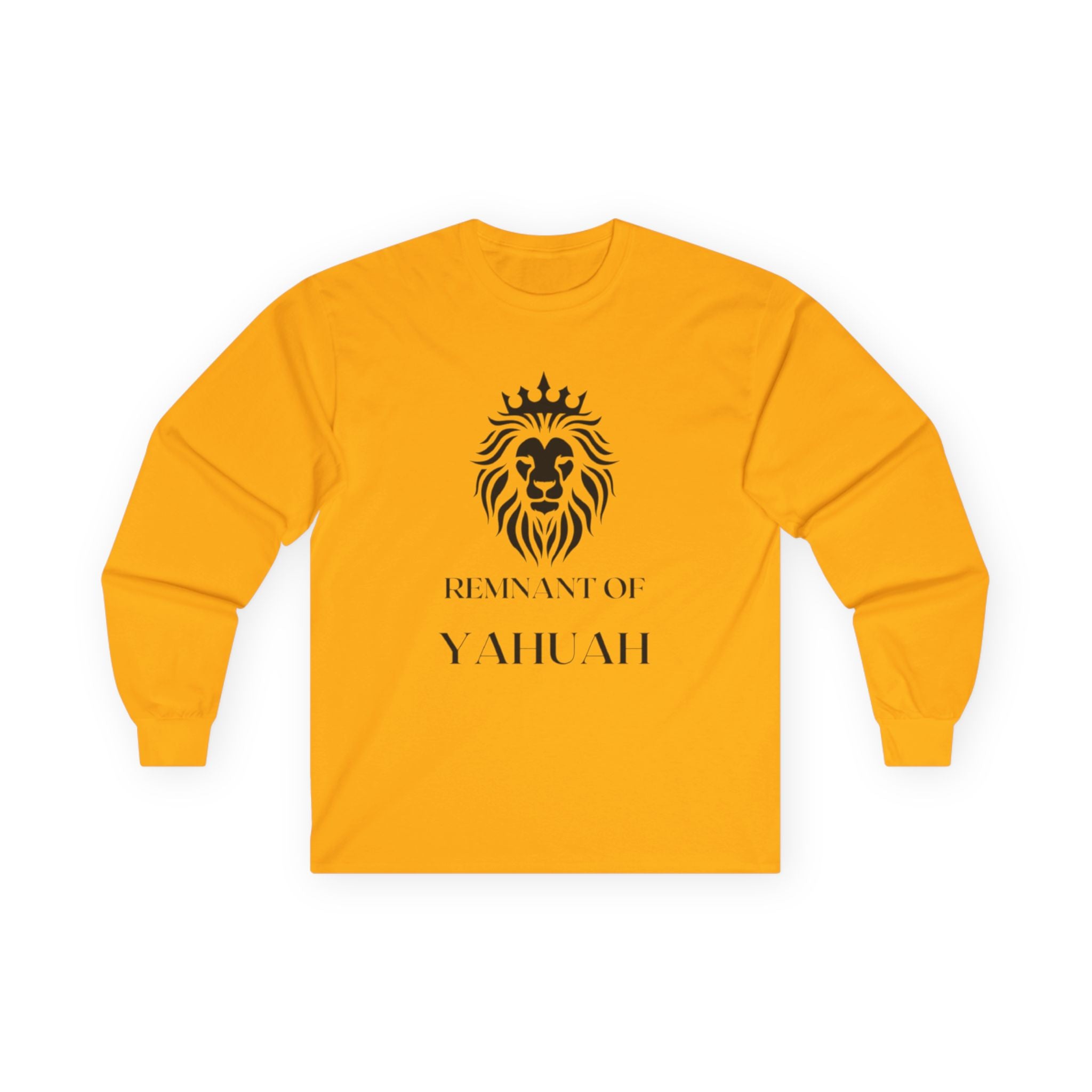 R.O.Y.A.L. Lion Crest Long Sleeve Tee – Remnant of Yahuah Apparel