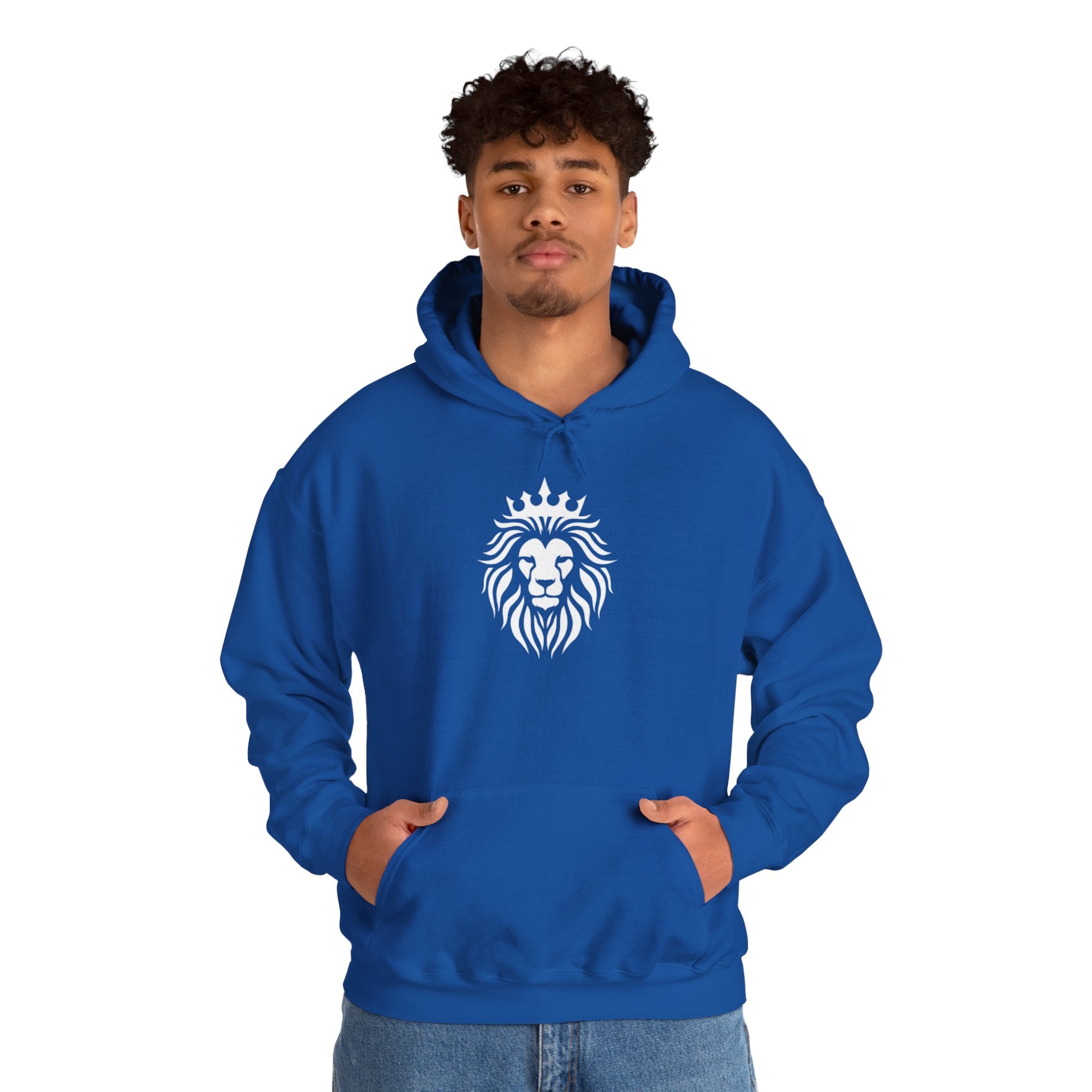 R.O.Y.A.L. Lion Crest Hoodie – Remnant of Yahuah Apparel