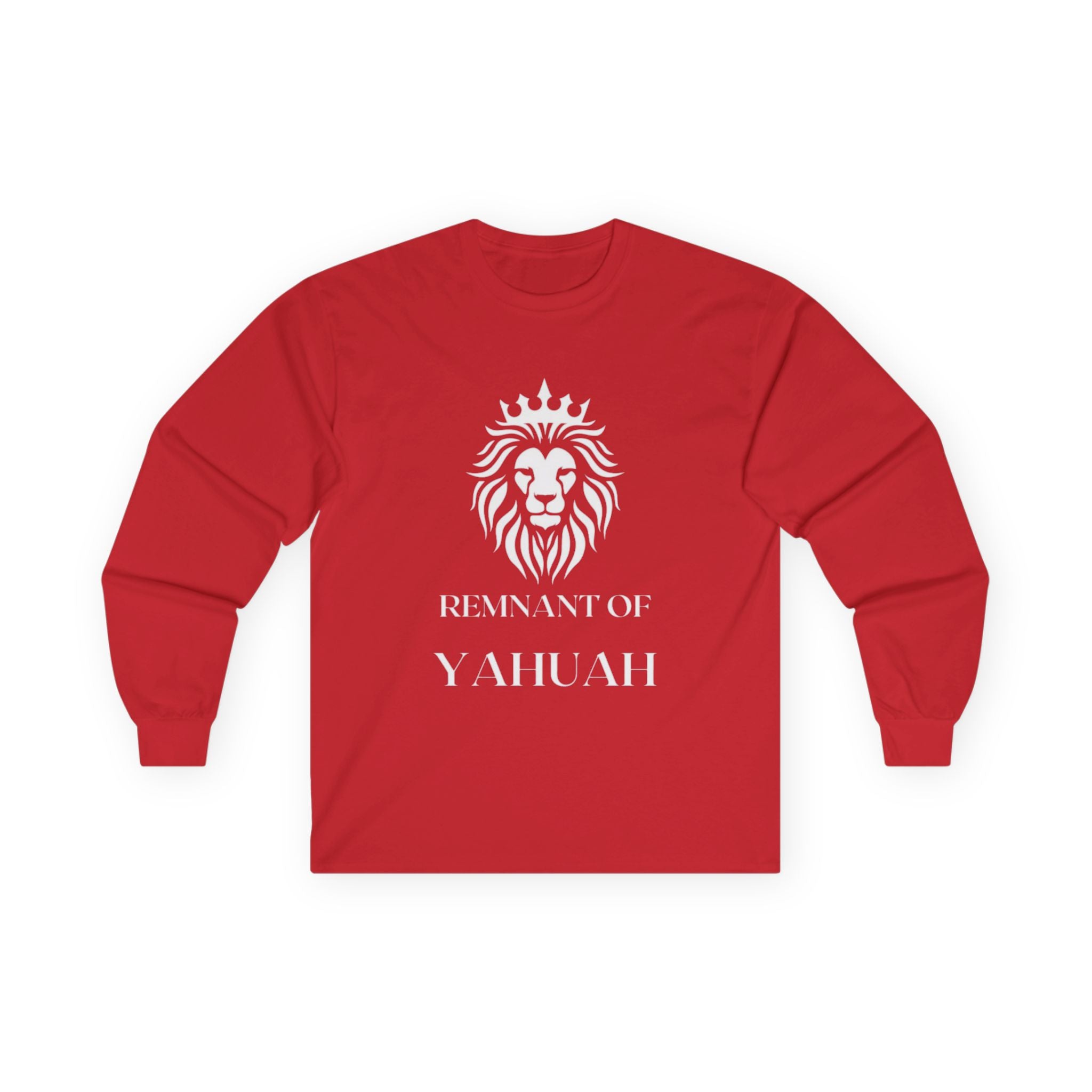 R.O.Y.A.L. Lion Crest Long Sleeve Tee – Remnant of Yahuah Apparel