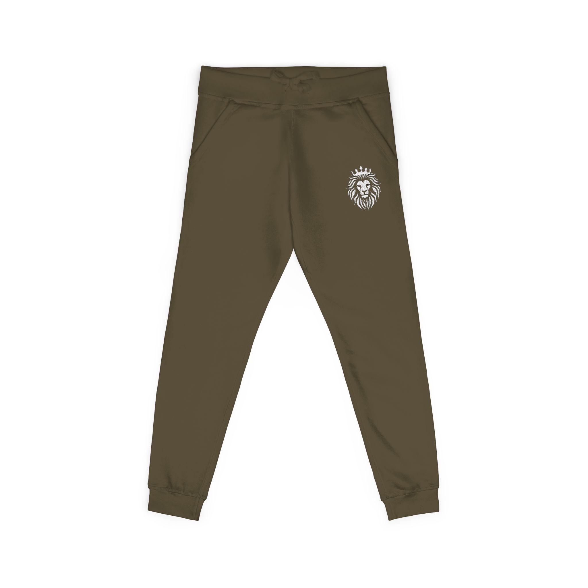 R.O.Y.A.L. Lion Crest Joggers – Remnant of Yahuah Apparel