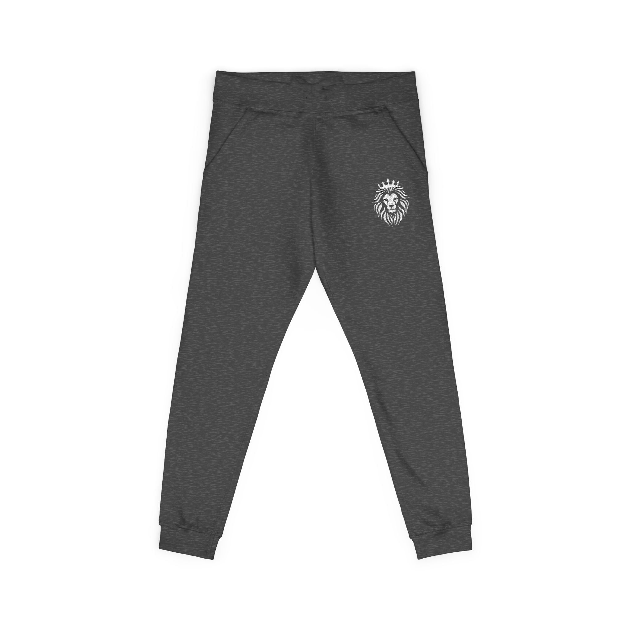 R.O.Y.A.L. Lion Crest Joggers – Remnant of Yahuah Apparel