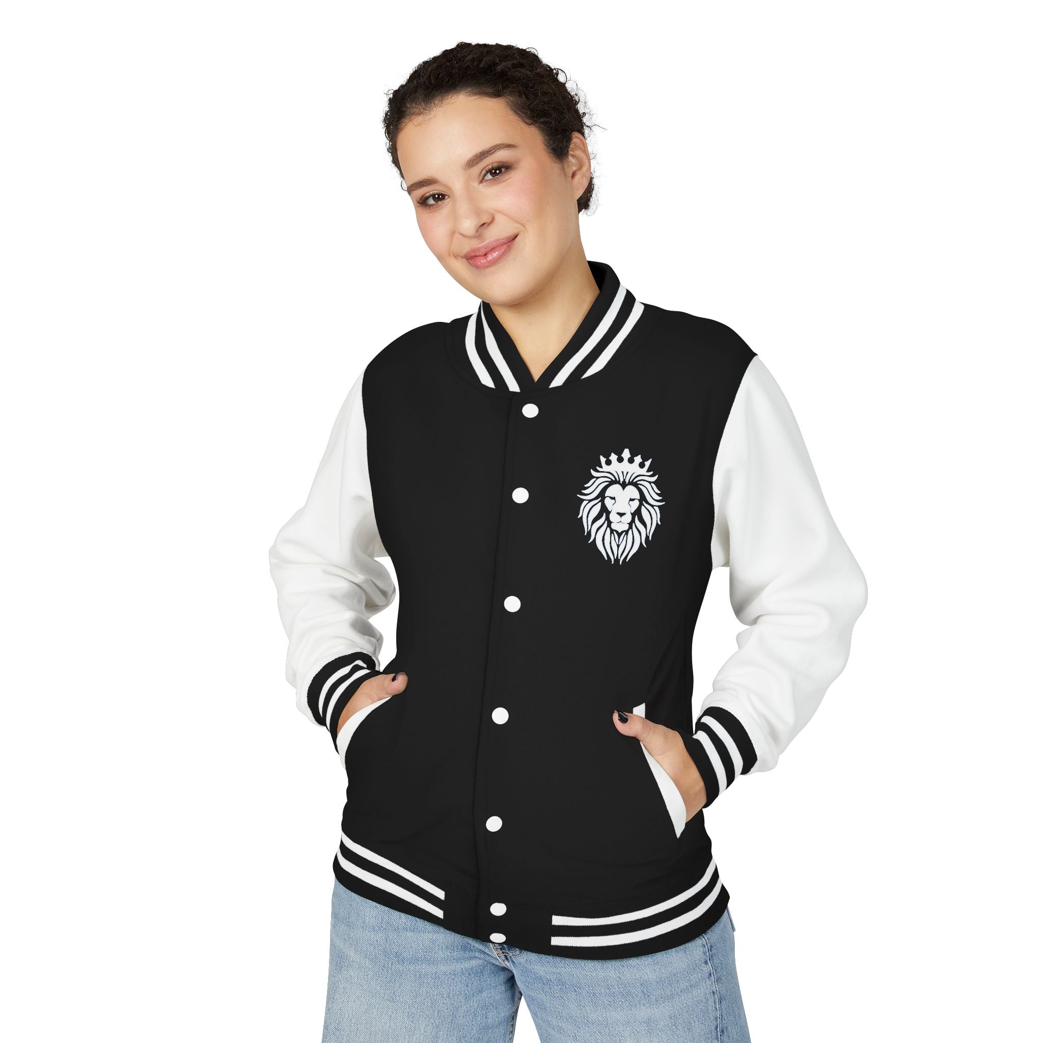 R.O.Y.A.L. Lion Crest Varsity Jacket – Remnant of Yahuah Apparel
