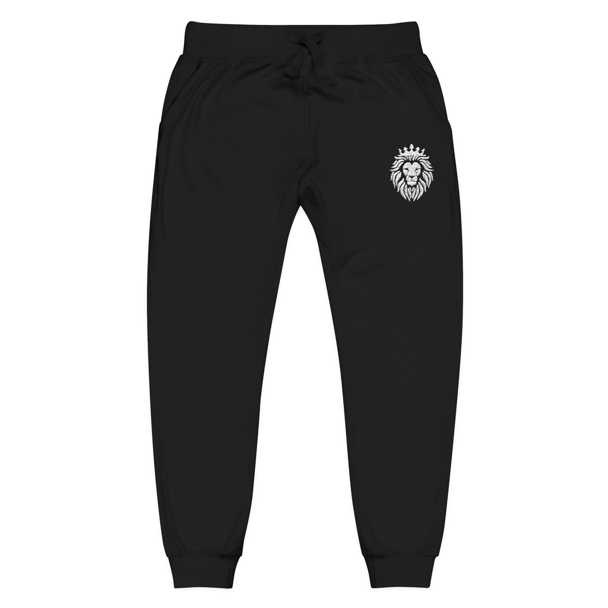 R.O.Y.A.L. Lion Crest Joggers – Remnant of Yahuah Apparel