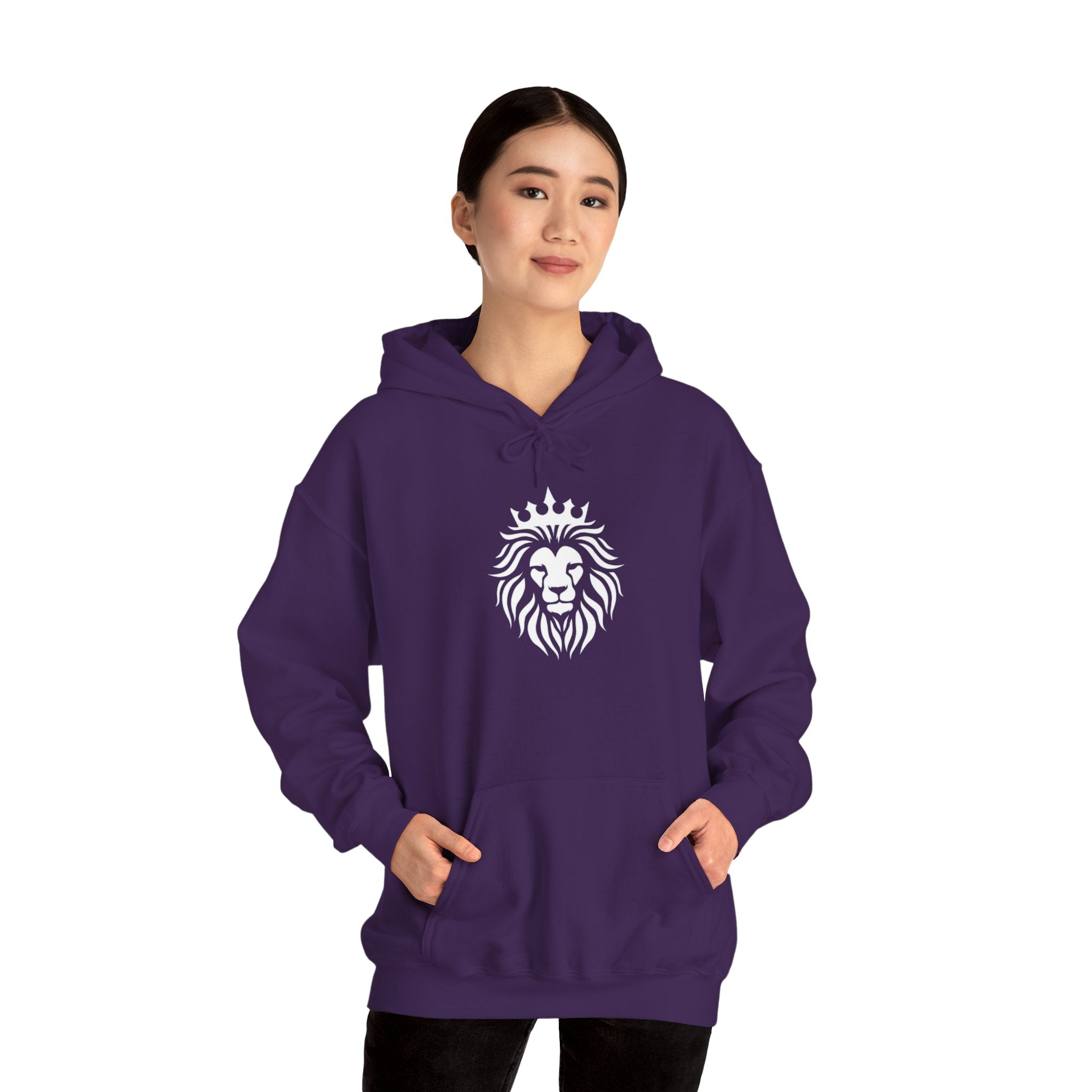 R.O.Y.A.L. Lion Crest Hoodie – Remnant of Yahuah Apparel