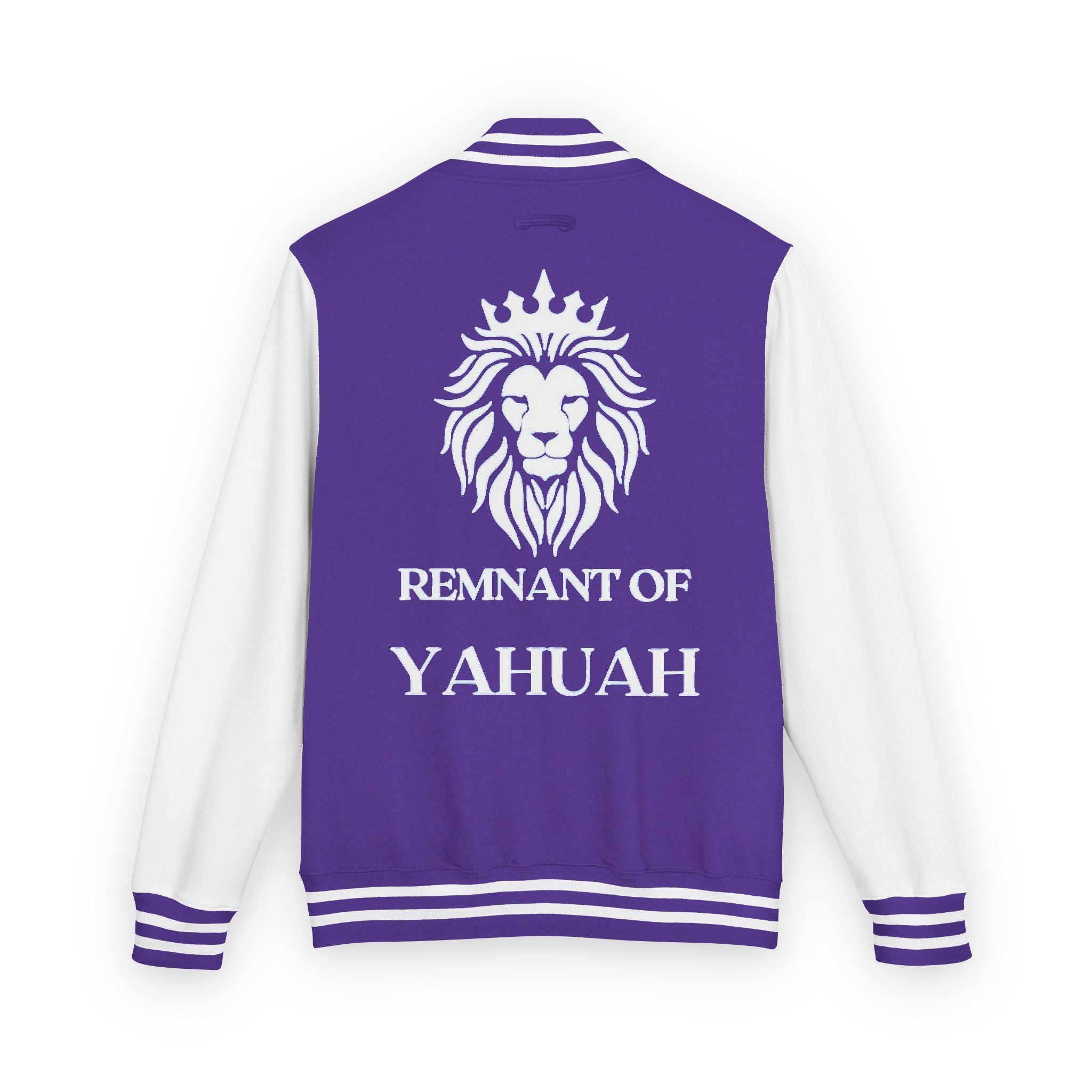 R.O.Y.A.L. Lion Crest Varsity Jacket – Remnant of Yahuah Apparel