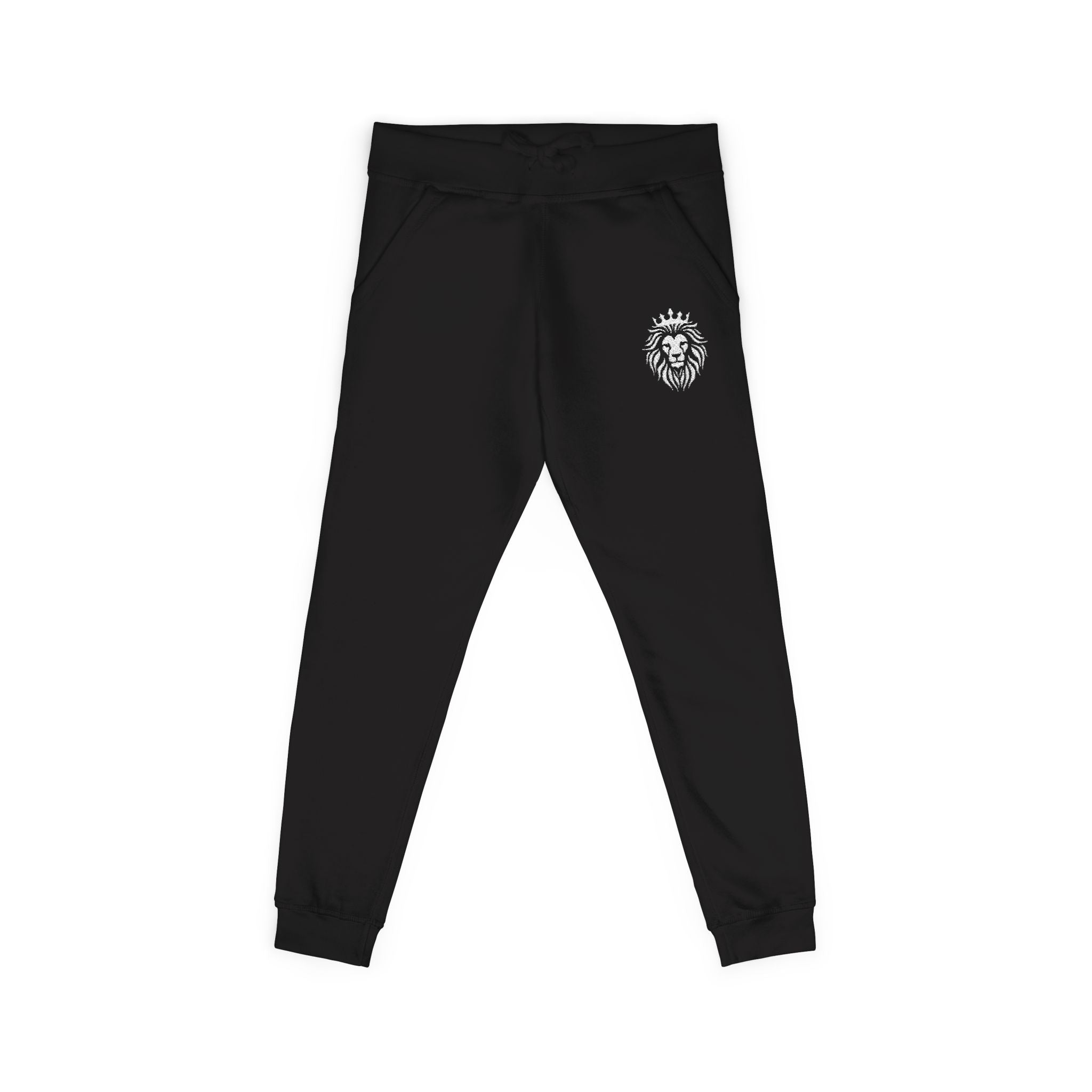 R.O.Y.A.L. Lion Crest Joggers – Remnant of Yahuah Apparel