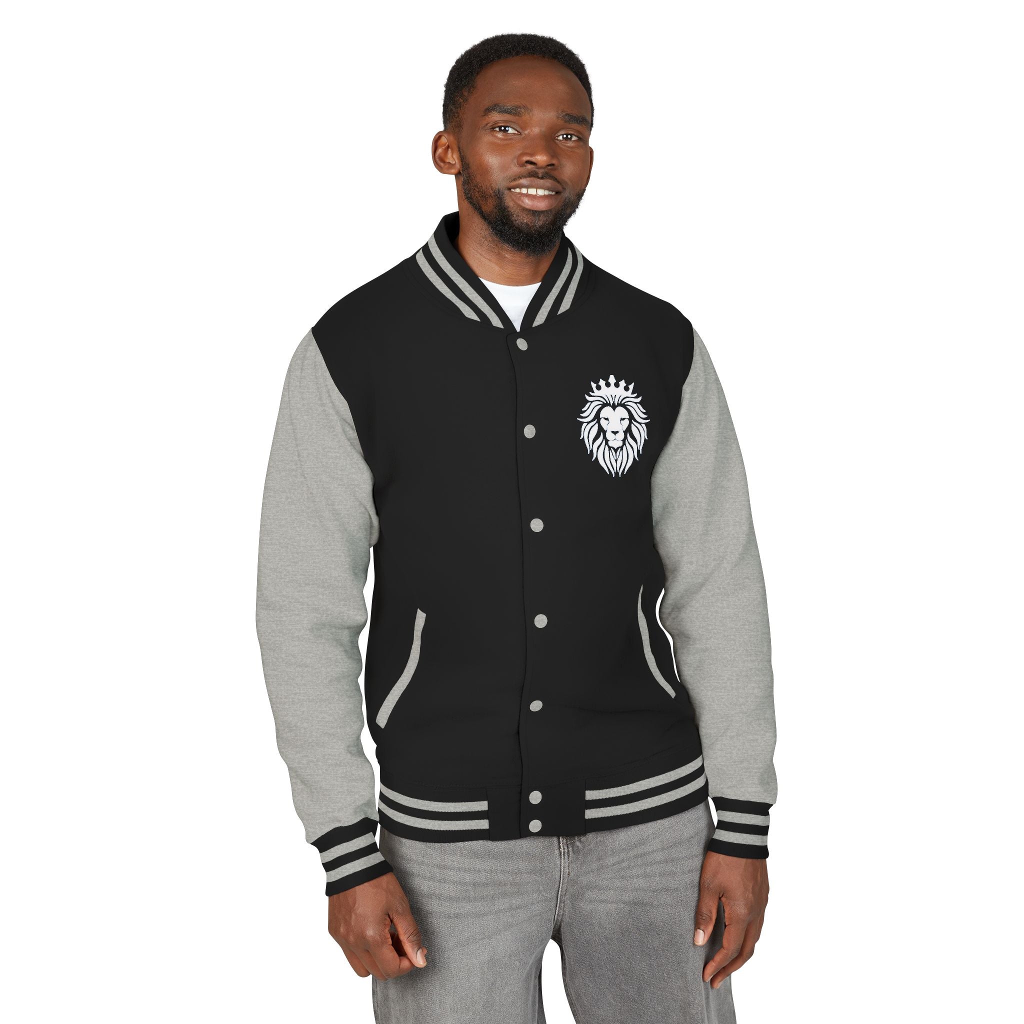 R.O.Y.A.L. Lion Crest Varsity Jacket – Remnant of Yahuah Apparel