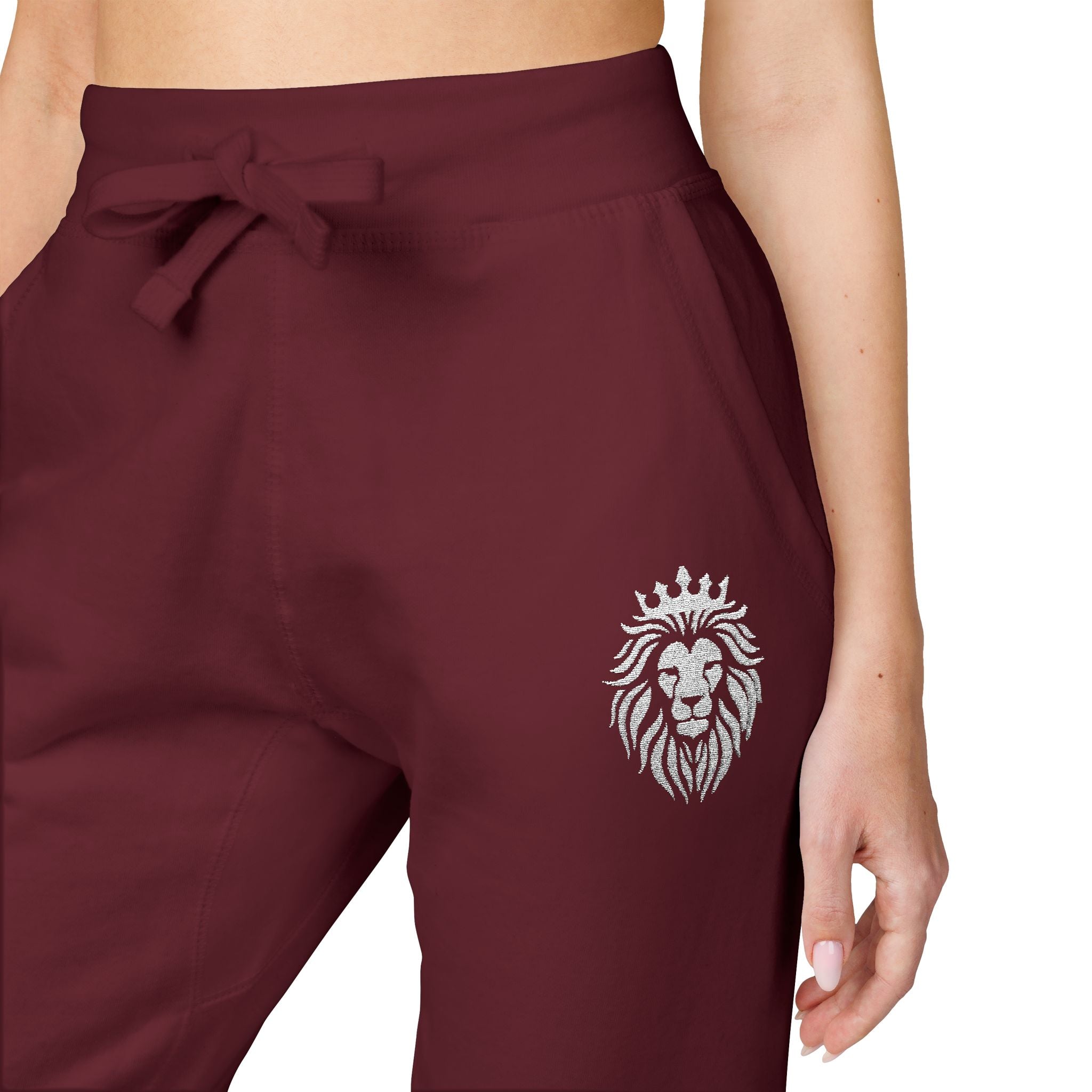 R.O.Y.A.L. Lion Crest Joggers – Remnant of Yahuah Apparel