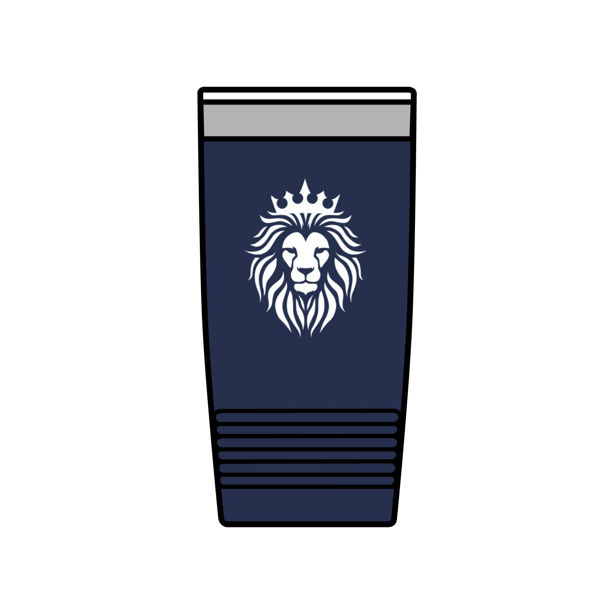 R.O.Y.A.L. Lion Crest Insulated Tumbler – Remnant of Yahuah