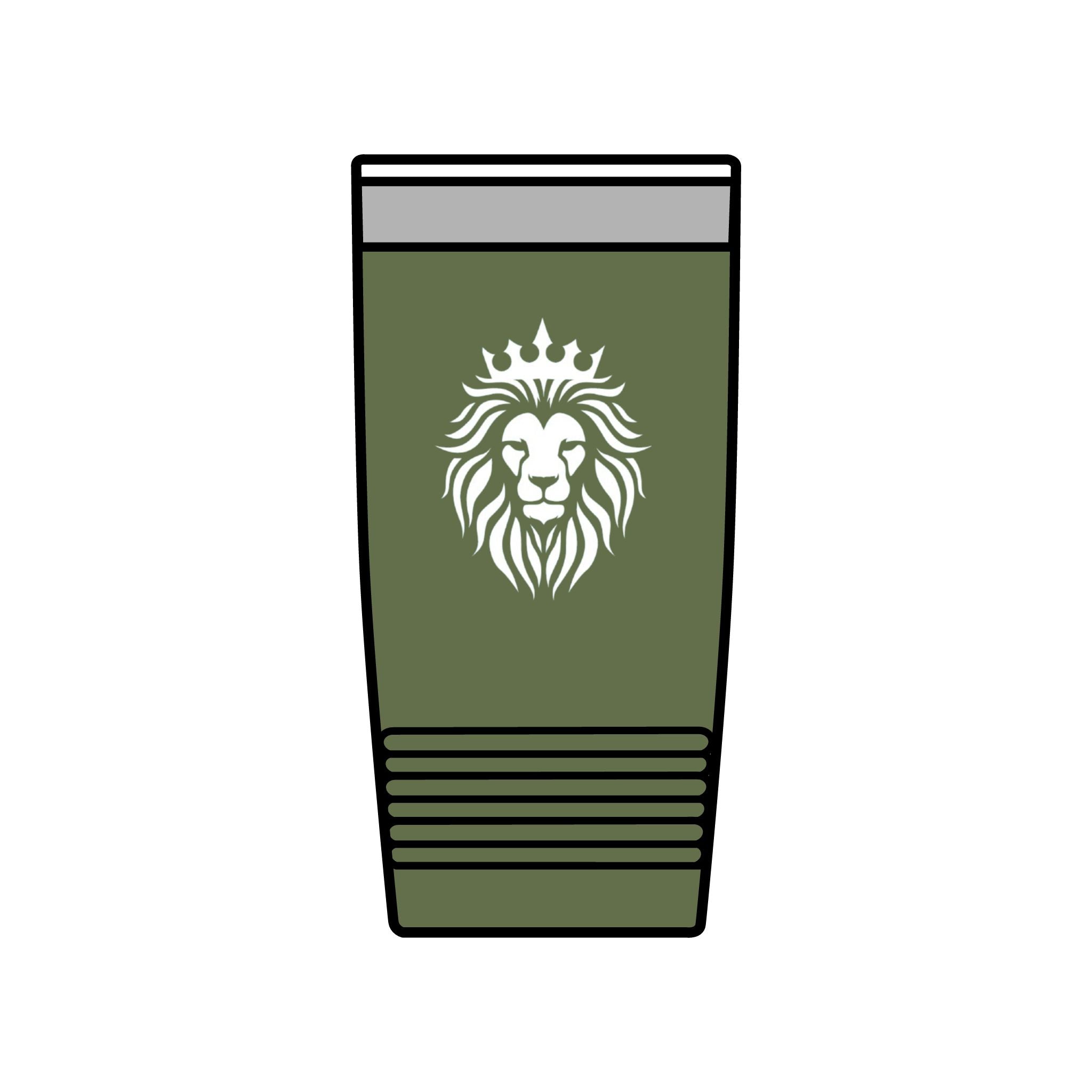 R.O.Y.A.L. Lion Crest Insulated Tumbler – Remnant of Yahuah