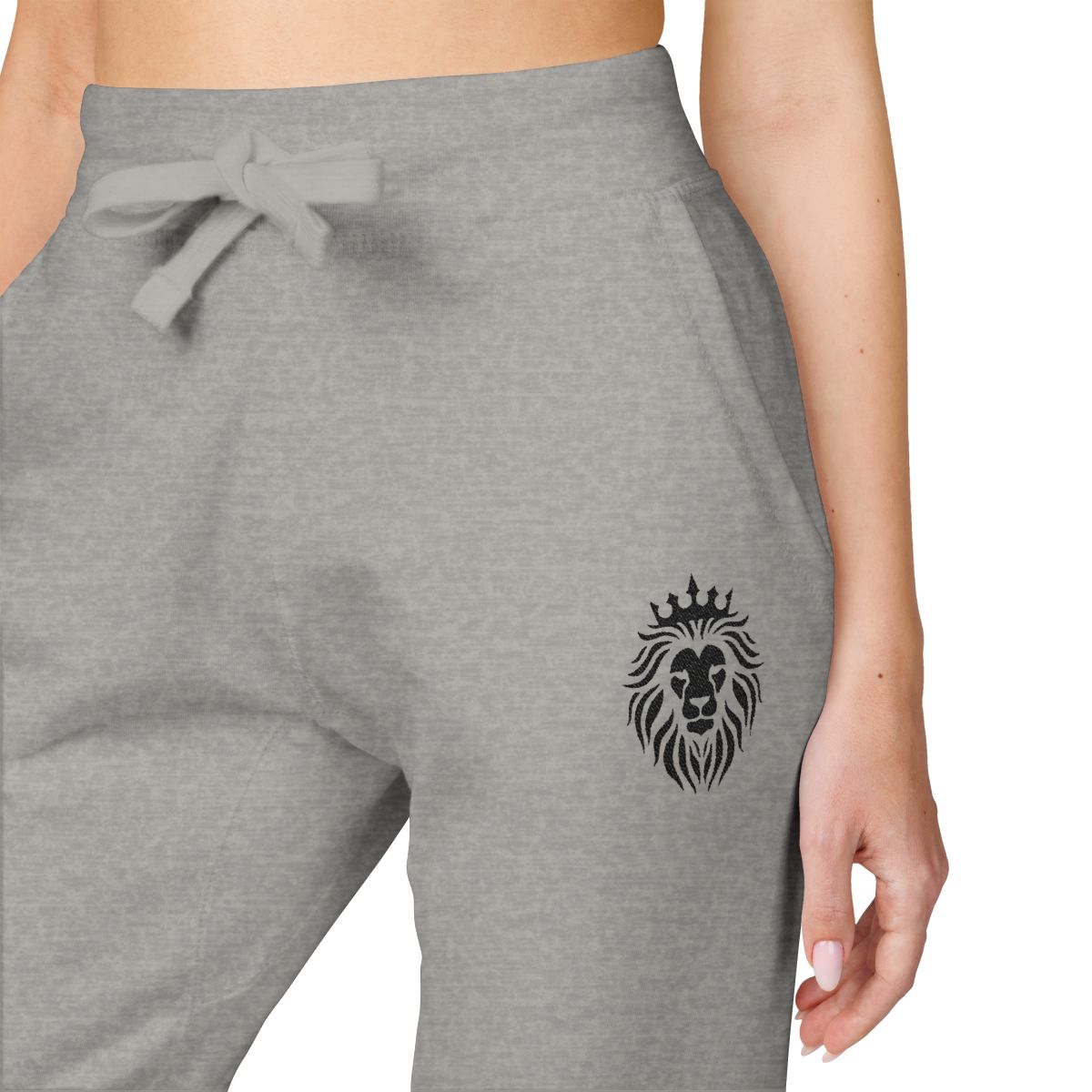 R.O.Y.A.L. Lion Crest Joggers – Remnant of Yahuah Apparel