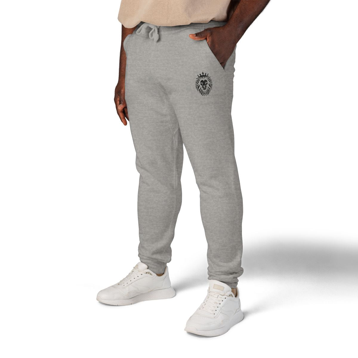 R.O.Y.A.L. Lion Crest Joggers – Remnant of Yahuah Apparel